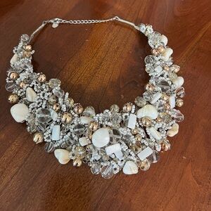 Aldo necklace - white